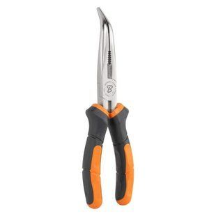 Изогнутые плоскогубцы MASTER GRIP 200 мм, никелированные, HOME & GARAGE, DIY-PL1213/8 DIY-PL1213/8 фото