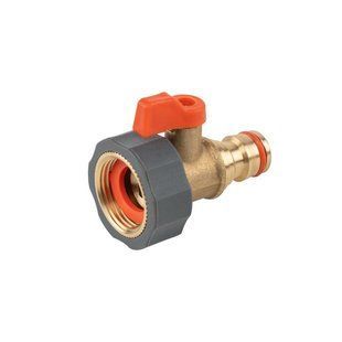 Адаптер із внутрішньою різьбою 3/4" з запірним краном BRASS SOFT, BR-S2230 BR-S2230 фото