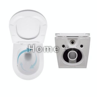 Комплект Унитаз подвесной Jay Ultra Quiet QT07335177W 485х360х320 + Tern Ultra Quiet QT17332303ASW SD00054048 фото