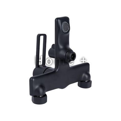 Змішувач для ванни Qtap Taurus (з душовим гарнітуром) QTTAU259BLM45662 Black Matt SD00051786 фото