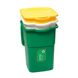 Набор мусорных баков для сортировки мусора DEA Home ECO 3*50 литров Италия