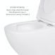 Комплект Унитаз подвесной Jay Ultra Quiet QT07335177W 485х360х320 + Tern Ultra Quiet QT17332303ASW