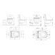 Комплект Унитаз подвесной Jay Ultra Quiet QT07335177W 485х360х320 + Tern Ultra Quiet QT17332303ASW