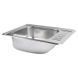 Кухонна мийка Brinex 5848 0,8 мм Micro Decor (BRIN5848MDEC08)