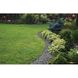 Бордюр газонний 40мм х 10м з комплектом кілків, EASY BORDER, графіт, OBEGY4010SET