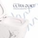 Унитаз подвесной Qtap Tern Ultra Quiet 520&times;345&times;325&nbsp;мм, Marble, с сиденьем Slim Duroplast / Soft-close / Quick Release