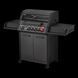 Газовий гриль Enders MONROE PRO 4 SIK Turbo SHADOW 74 х 43 см 4 горелки Германия 838533