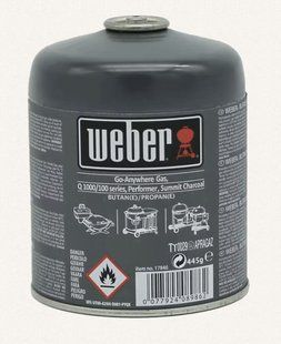 Газовий картридж для грилей Weber 17514 фото