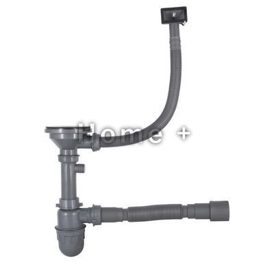 Кухонна мийка Brinex 5848 0,8 мм Satin (BRIN5848SAT08) SD00054091 фото
