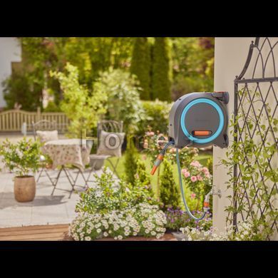 Котушка Gardena Dual Hose Box настінна та наземна 11 мм 25 м 18695-28.000.00 фото