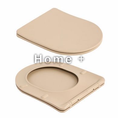 Унітаз підвісний Qtap Robin Ultra Quiet 520&times;365&times;340&nbsp;мм Beige, із сидінням Slim Duroplast/Soft-close/Quick Release SD00055121 фото