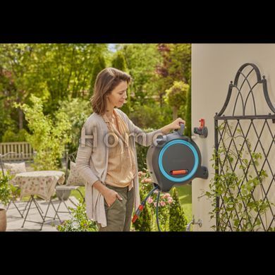 Котушка Gardena Dual Hose Box настінна та наземна 11 мм 25 м 18695-28.000.00 фото