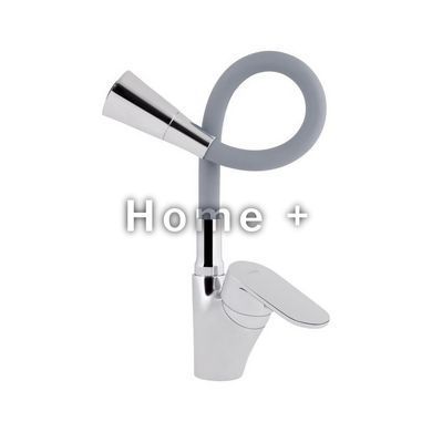 Смеситель для кухни Lidz Tani 007F3 с гибким изливом (k40) LDTAN007F3GCR31869 Grey / Chrome SD00037970 фото