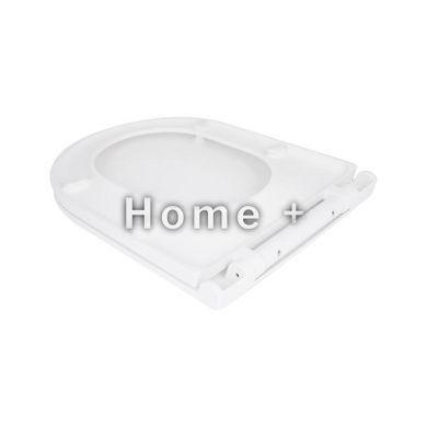 Сидіння для унітаза Qtap (Kolibri) 455&times;360&times;30 мм, White, з мікроліфтом Slim Duroplast, Quick Release QTST179W49488 SD00055612 фото