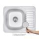 Кухонна мийка Brinex 5848 0,8 мм Satin (BRIN5848SAT08)