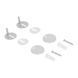 Сидіння для унітаза Qtap (Kolibri) 455&times;360&times;30 мм, White, з мікроліфтом Slim Duroplast, Quick Release QTST179W49488