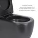 Комплект Унитаз напольный Robin Ultra Quiet 660x360x855 Black + Биде напольное Robin