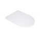 Сидіння для унітаза Qtap (Kolibri) 455&times;360&times;30 мм, White, з мікроліфтом Slim Duroplast, Quick Release QTST179W49488