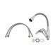 Смеситель для кухни Lidz Tani 007F3 с гибким изливом (k40) LDTAN007F3GCR31869 Grey / Chrome