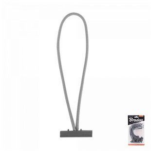 Гумка еластична із засувкою BUNGEE CORD T BAR, довжина 20 см, блістер, BCT1-0420GY-B 1608493141 фото