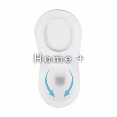 Унітаз підвісний Qtap Robin New безобідковий із сидінням Soft-close QT1333046ENRW SD00033009 фото