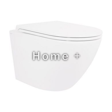 Унітаз підвісний Qtap Robin New безобідковий із сидінням Soft-close QT1333046ENRW SD00033009 фото