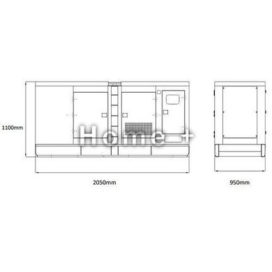 Генератор дизельний GENERGY GDS27M 22 кВт 240210090 фото