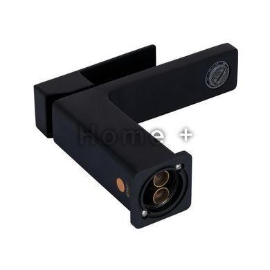 Змішувач для раковини Qtap Gemini QTGEM270BLM45674 Black Matt SD00051798 фото