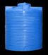 Ємність Europlast 1500 л двошарова вертикальна Ø 121*150 см синя (зебра)