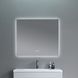Дзеркало Qtap Taurus (TA1) 1200&times;800 мм з LED-підсвіткою Touch, з антизапотіванням, з диммером, рев. темп. кольору (3000-6500K)