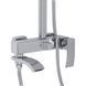 Душова система універсальна Qtap Swan Cascada на три споживачі (з виливом) QTSWA111CRM45566 Chrome