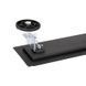 Трап із неіржавкої сталі Qtap Taurus FA800MBLA лінійний із сухим закривом