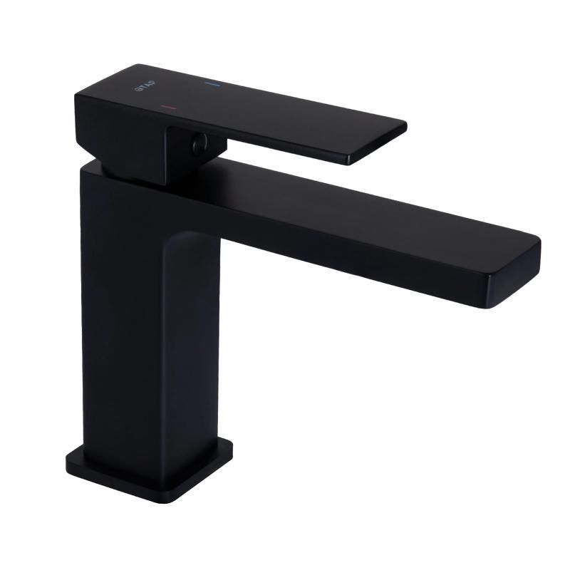 Змішувач для раковини Qtap Gemini QTGEM270BLM45674 Black Matt SD00051798 фото