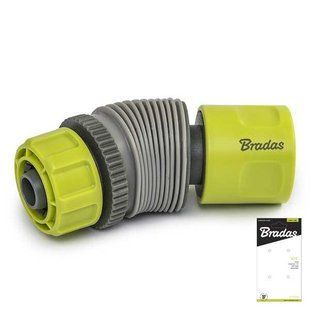 Конектор із регулюванням кута нахилу на шланг 1/2", LIME LINE, LE-02122K Польща 1354291101 фото