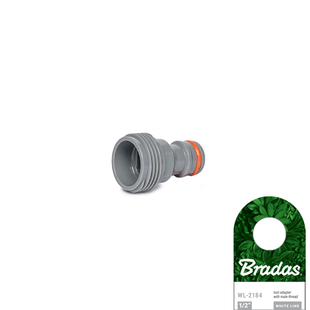 Адаптер із зовнішньою різзю 1/2", WHITE LINE, WL-2184 1354288475 фото