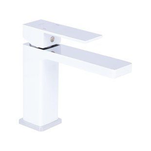 Змішувач для раковини Qtap Gemini QTGEM270CRW45675 Chrome/White SD00051799 фото