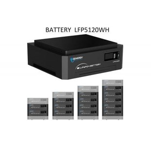 Акумулятор для накопичення енергії GENERGY LFP-5120W 5120 Вт 240075090 фото