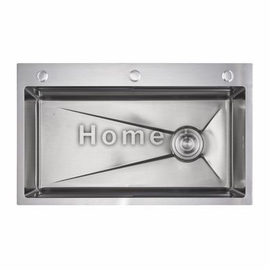 Lidz Handmade H7545 Мийка для кухні інтегрована Decor Honeycomb 3,0/1,0 мм LDH7545DEC48372 SD00054496 фото