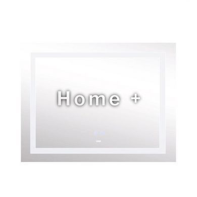 Зеркало Lidz Kubis 1000х800 с LED-подсветкой Touch, с антизапотеванием, с диммером, рег. яркости SD00052335 фото