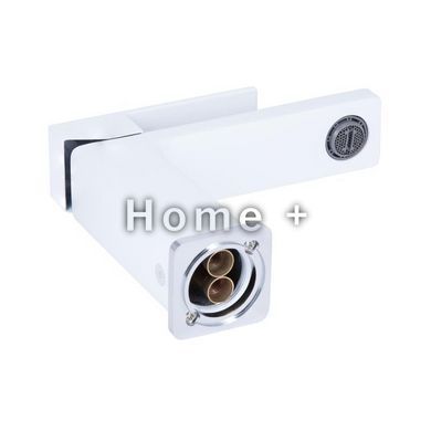 Змішувач для раковини Qtap Gemini QTGEM270CRW45675 Chrome/White SD00051799 фото