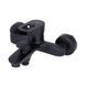 Смеситель для ванны Lidz Latwa 006 (c душевым гарнитуром) (k35) LDLAT006BLA45419 Black