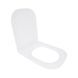 Сидіння для унітаза Qtap (Stok, Aquarius 630) 420x336x22 мм, White, з мікроліфтом, Slim Duroplast, Quick Release QTSC179W49263