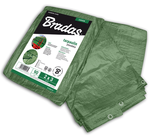 Тент посилений GREEN 90 г/м2 10x12м, PL9010/12 1354292918 фото