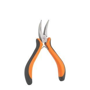 Изогнутые плоскогубцы MINI 125 мм, никелированные, HOME & GARAGE, DIY-PL2013/4 DIY-PL2013/4 фото