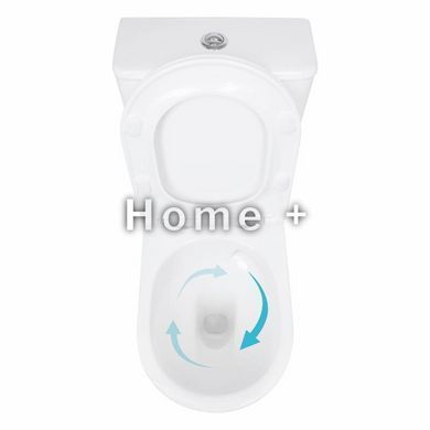 Унітаз підлоговий Qtap Evia Ultra Quiet 630&times;350&times;795 мм із сидінням Soft-close, White QTEVI27W49258 SD00055382 фото