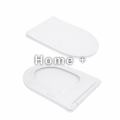 Унітаз підлоговий Qtap Evia Ultra Quiet 630&times;350&times;795 мм із сидінням Soft-close, White QTEVI27W49258 SD00055382 фото