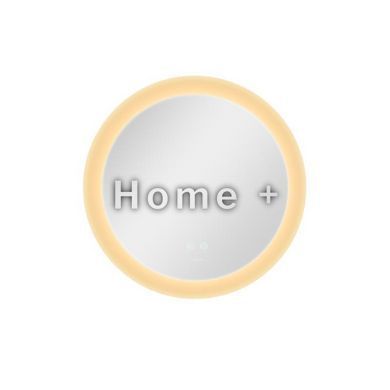 Зеркало Qtap Taurus R600 с LED-подсветкой Touch, с антизапотеванием, с диммером, рег. темп. цвета (3000-6500K) SD00052314 фото