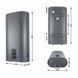 Водонагреватель электрический Thermo Alliance 80 л Grey,плоский вертикальный, мокрый ТЭН 2 кВт (0,8+1,2) DT80V20G(PD)/2G