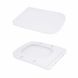Унітаз-моноблок підлоговий Qtap Kolibri Ultra Quiet безобідковий із сидінням Soft-close WHITE QT10226380W