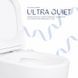 Унітаз підлоговий Qtap Evia Ultra Quiet 630&times;350&times;795 мм із сидінням Soft-close, White QTEVI27W49258